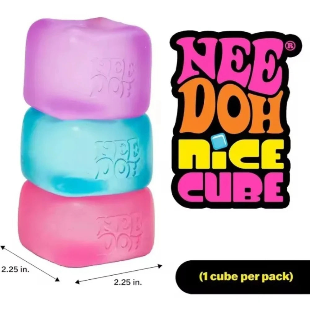 NeeDoh Jellyfish Sensory Toy, Soft Squishy Stress Relief Squeeze Fidget Toy for Kids & Adults