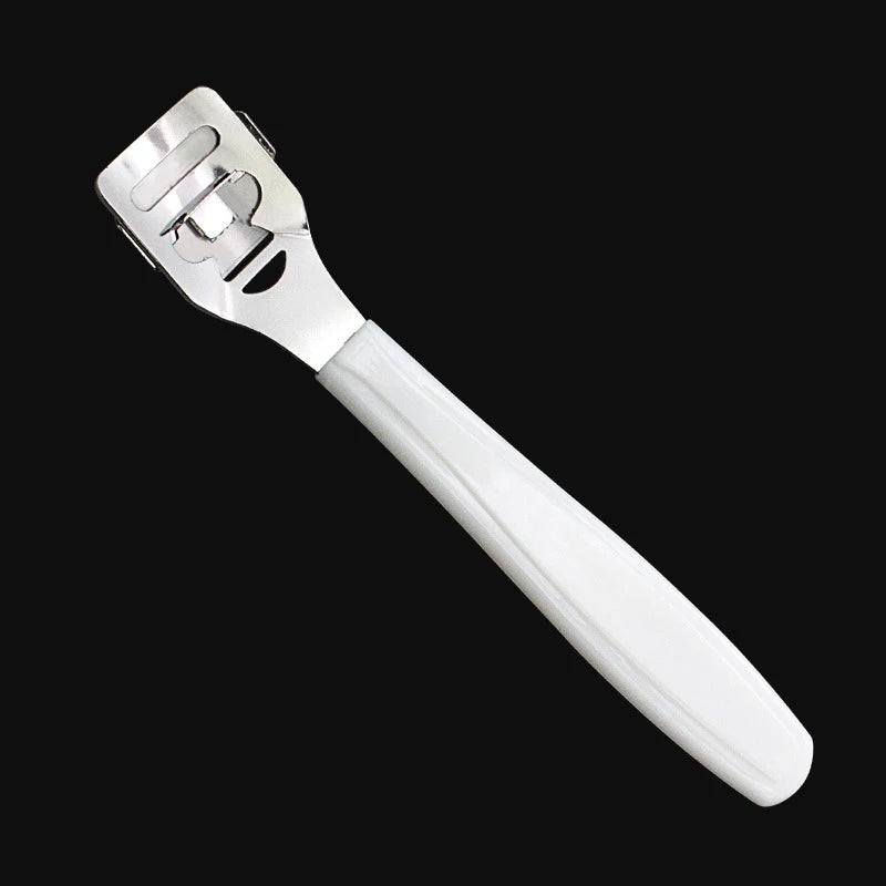 Dead Skin Foot Care Tool Foot Scraper Scraper Pedicure Knife Shovel Silvery Cutting Stainless Steel Convenient Useful Leather