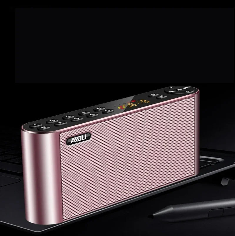 Bluetooth Speaker Usb Portable Speakers with Fm Radio Cannon Russian Steel Saber Wireless Microphone FM