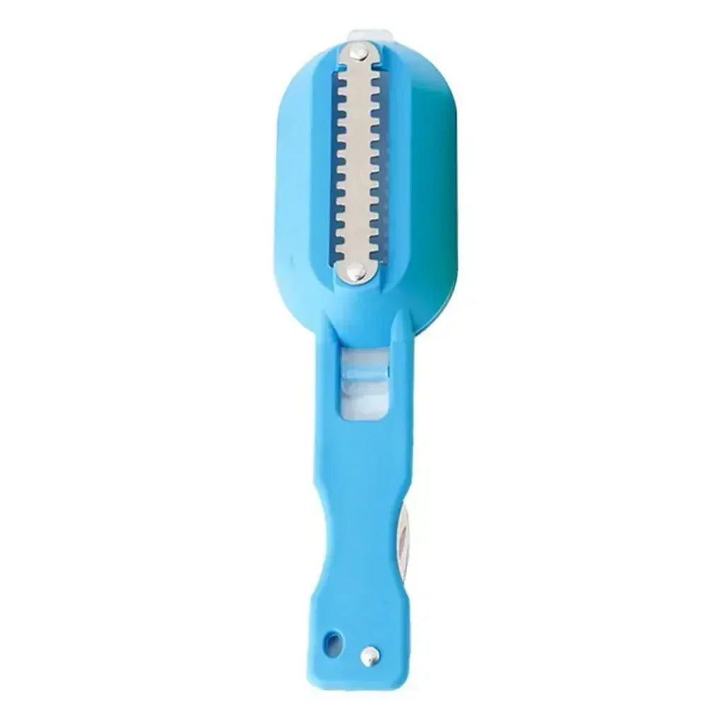Fish Skin Brush Scraping Fishing Scale Brush Graters Fast Remove Fish Knife Cleaning Peeler Scaler Scraper Seafood Tools