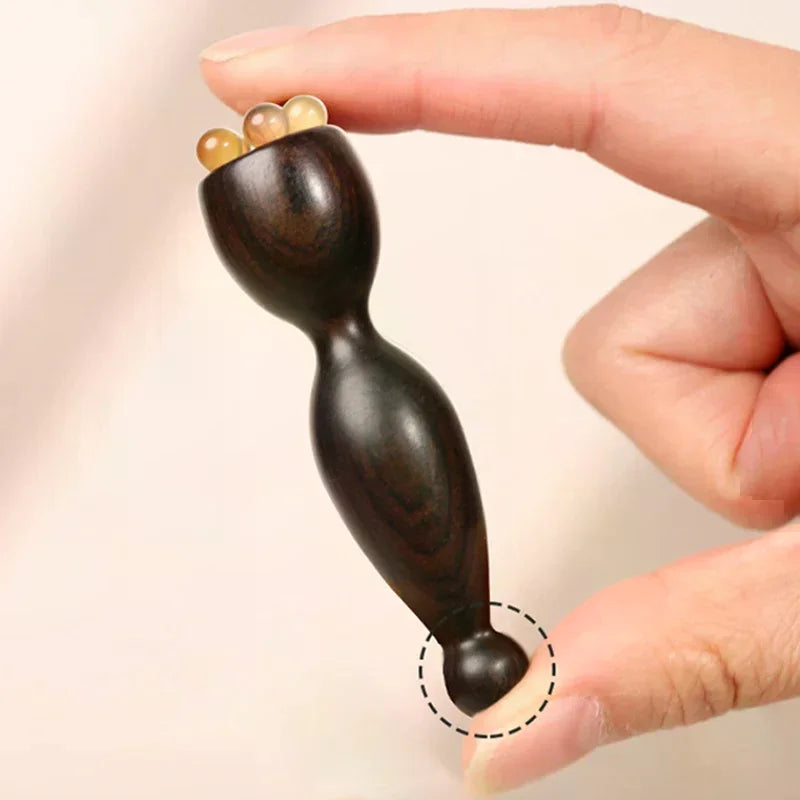 Smooth Face Massage Tools Resin Gua Sha Face Skin Care Massage Sticks Lotus Seedpod Shape Massager Facial Physiotherapy Tool