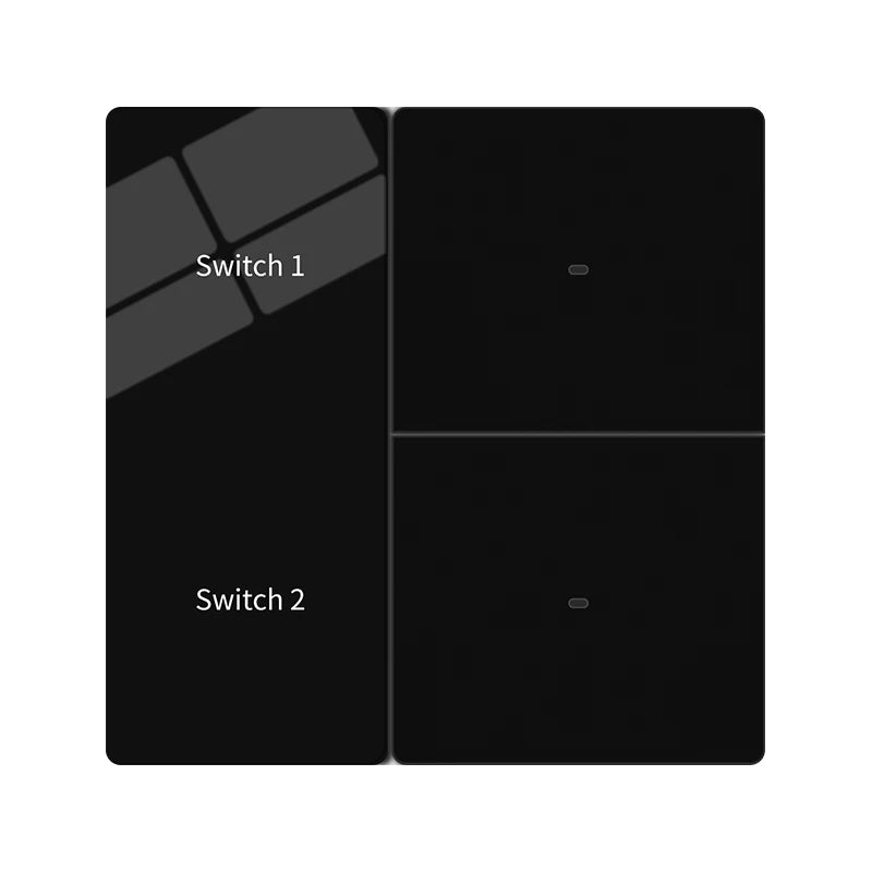 Hotel Name Lux-ury Sm-art Lighting Switch with Display Voice Control Sm-art Home Products