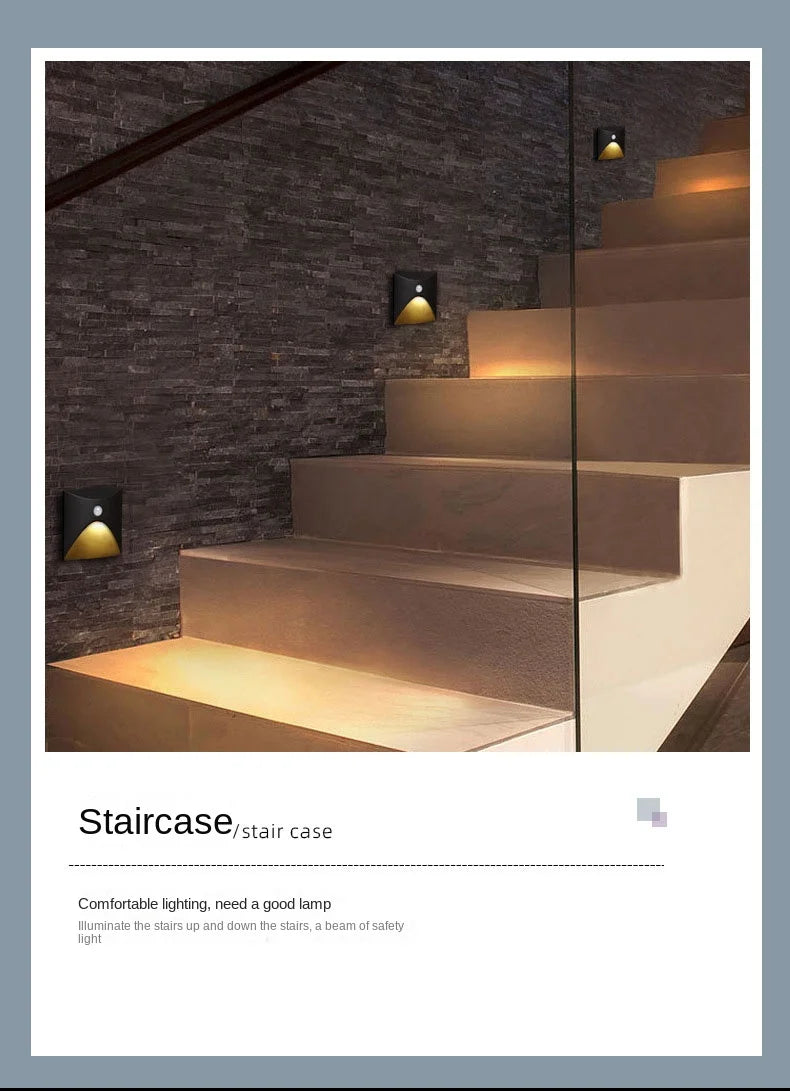 Outdoor Light IP65 Embedded Wall Light 3W LED Indoor Recessed Stair Lighting  Balcony Porch Aisle Courtyard Indoor Wall Light
