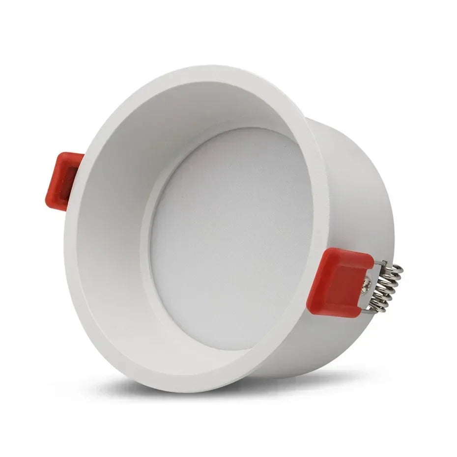 LED Downlight 15W 12W 7W 85-220V 60 Degrees Angle Anti-Glare Indoor Living Room Nordic Ceiling Recessed Spot Lights