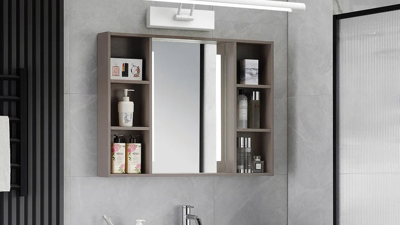 Mirror Front Light LED Bathroom Cabinet Dressing Table Mirror Light Foldable Telescopic Mirror Cabinet  Dedicated  Light