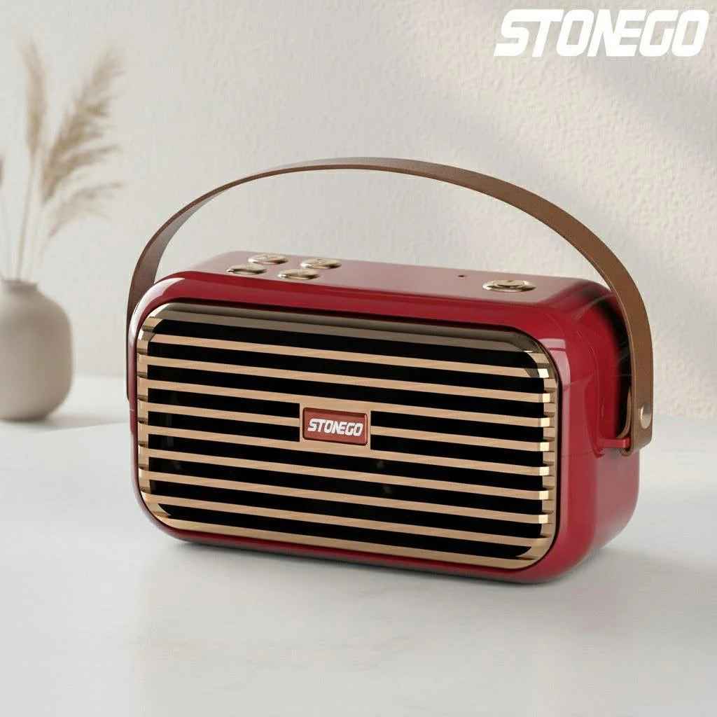 Wireless Bluetooth Speaker with Stereo Sound Extended Bass TWS Bluetooth 5 0 TF Card USB AUX Audio Input