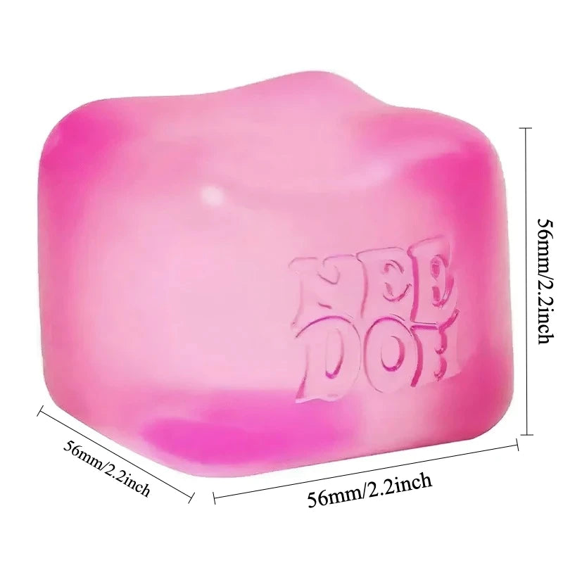 NeeDoh Nice Cube Sensory Stress Reliever Fidget Toy for Kids & Adults
