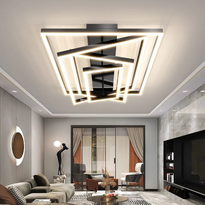 Nordic home decoration salon bedroom decor smart led lamp lights for room dimmable Ceiling light lamparas indoor lighting