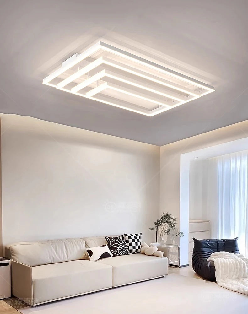 Nordic home decoration salon bedroom decor smart led lamp lights for room dimmable Ceiling light lamparas indoor lighting