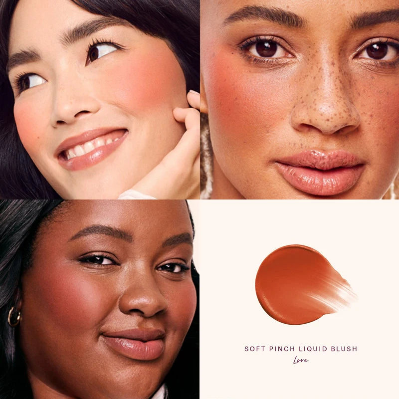 Fashion Rare Beauty Oft Pinch Liquid Blush Silky Lasting Sweat- and Humidity-resistant Cream-to-powder Rouge Women's Face Makeup