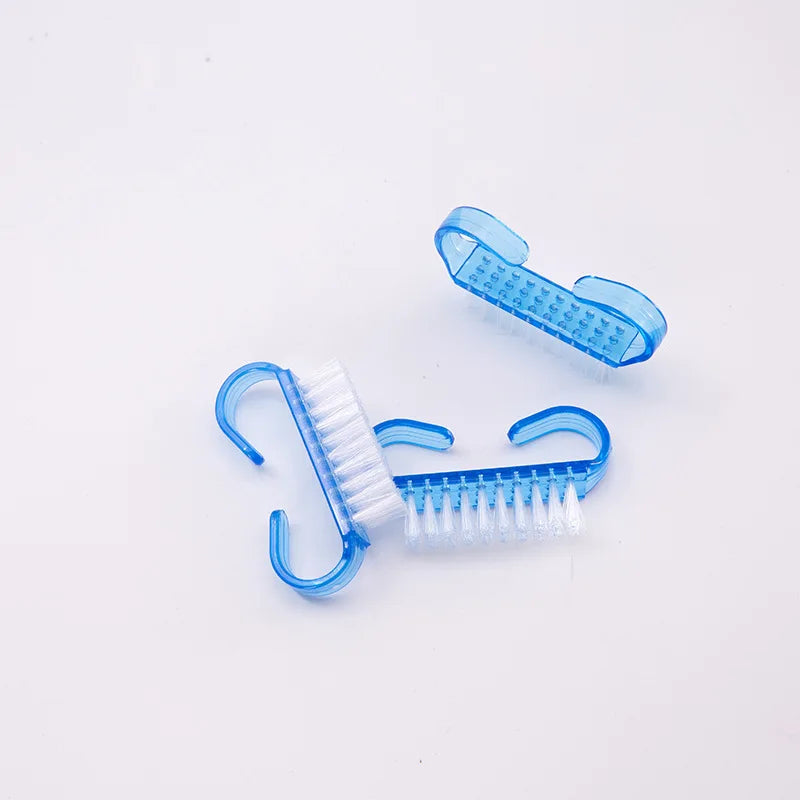 Nail Cleaning Nail Brush Tools File Nail Art Care Manicure Pedicure Soft Remove Dust Small Angle Clean Brush for nail care