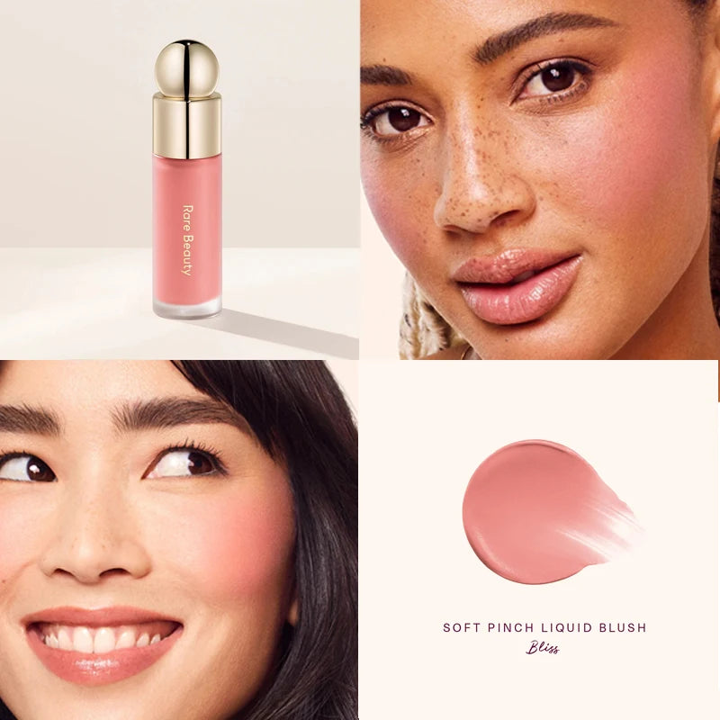 Fashion Rare Beauty Oft Pinch Liquid Blush Silky Lasting Sweat- and Humidity-resistant Cream-to-powder Rouge Women's Face Makeup