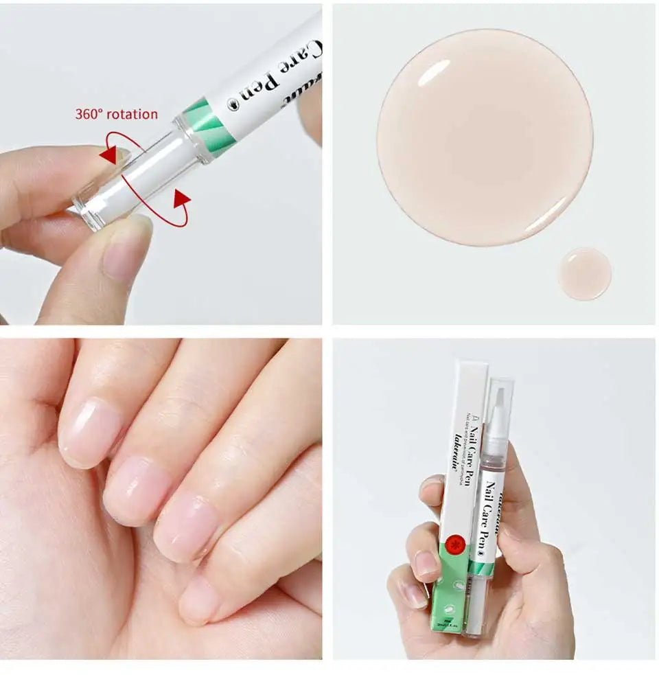 1/2pc Nail Care Mild Ingredients Prevent Damaged Nail Bed Treat Onychomycosis Nail Repair Pen For Nail Beauty Health Care Tool