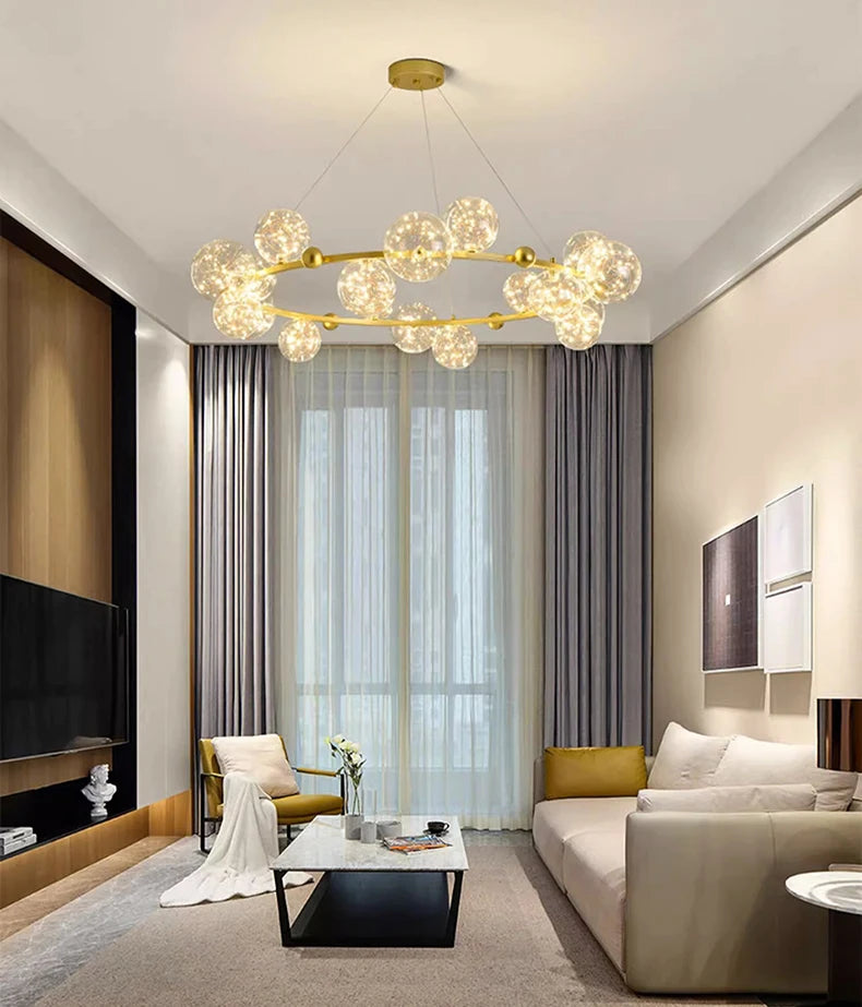 Modern home decor led lights pendant light lamps for living room Chandeliers for dining room hanging light indoor lighting
