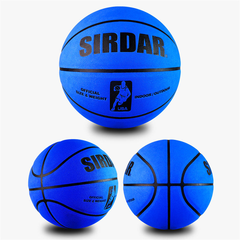 Soft Microfiber Basketball Size 7 Wear-Resistant Anti-Slip Anti-Friction Outdoor Indoor Professional Basketball