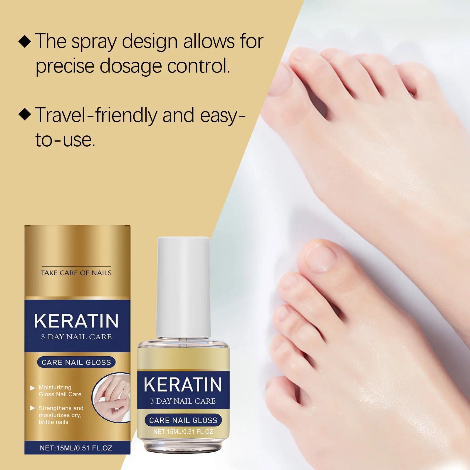 Nail Care Oil Keratin Strengthening Cuticle Regenerating Growth Nail Treatment Dead Skin Remover Lavender Nourishing Nail Oil