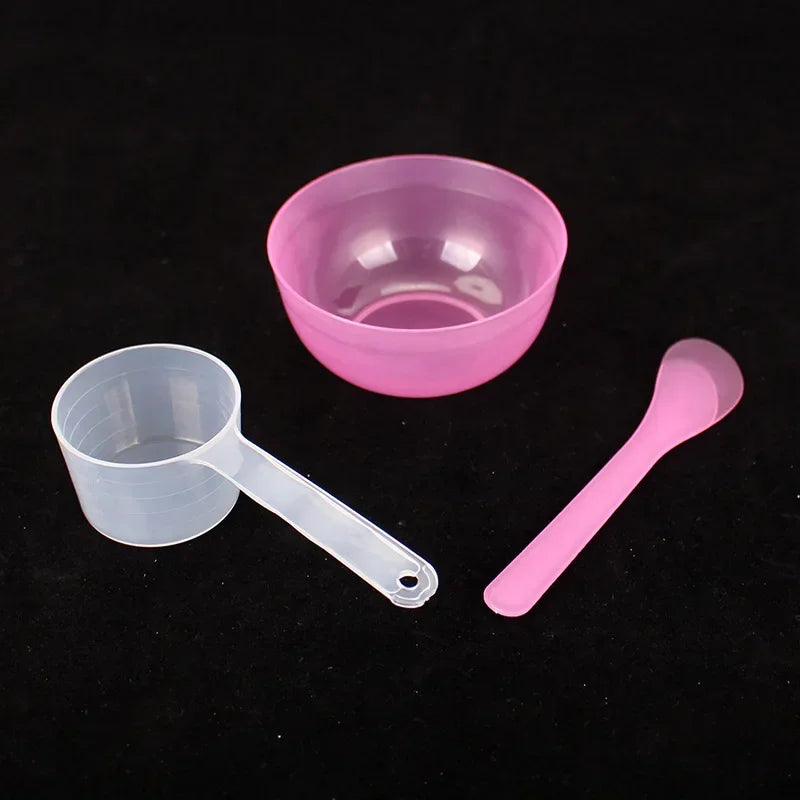 DIY Beauty Tools Skin Care Mask Brush 3pcs/set Facial Brush Mask Bowl Spoon Set Mixing Tools Mixing Beauty Cosmetic Tools