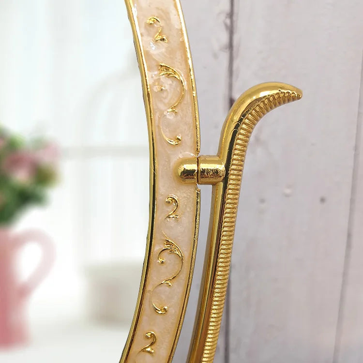 Vanity Dressing Table Mirror Creative Design Luxury Fashion Girls Standing Minimalist Mirror Interior Espelhos Room Decorations