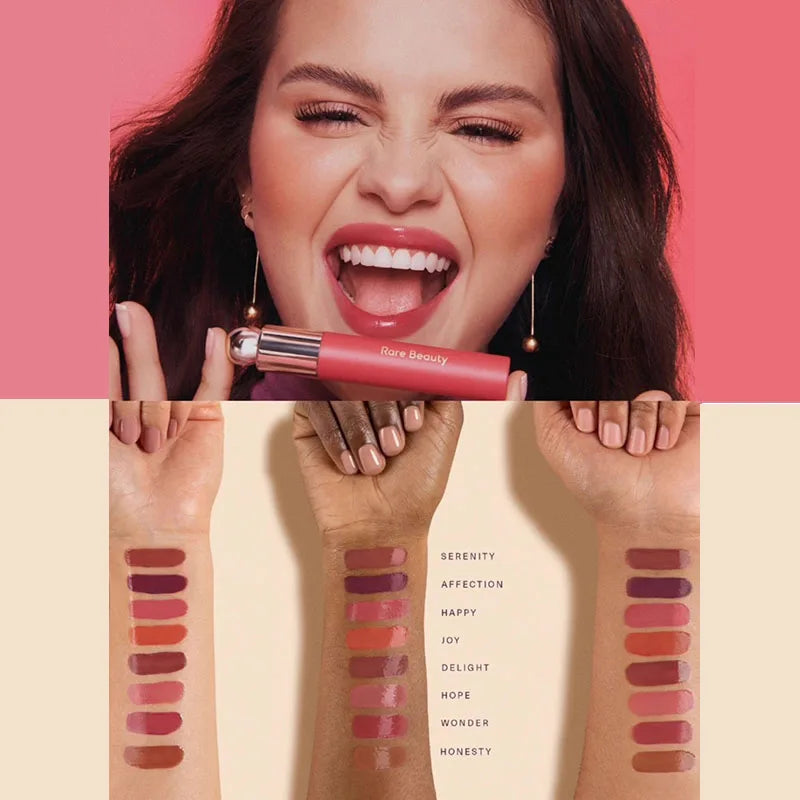 Fashion Rare Beauty Matte Lipstick Full Rich Colors Natural Moisture Comfortable Fine Smooth Texture Long-lasting Easy To Apply