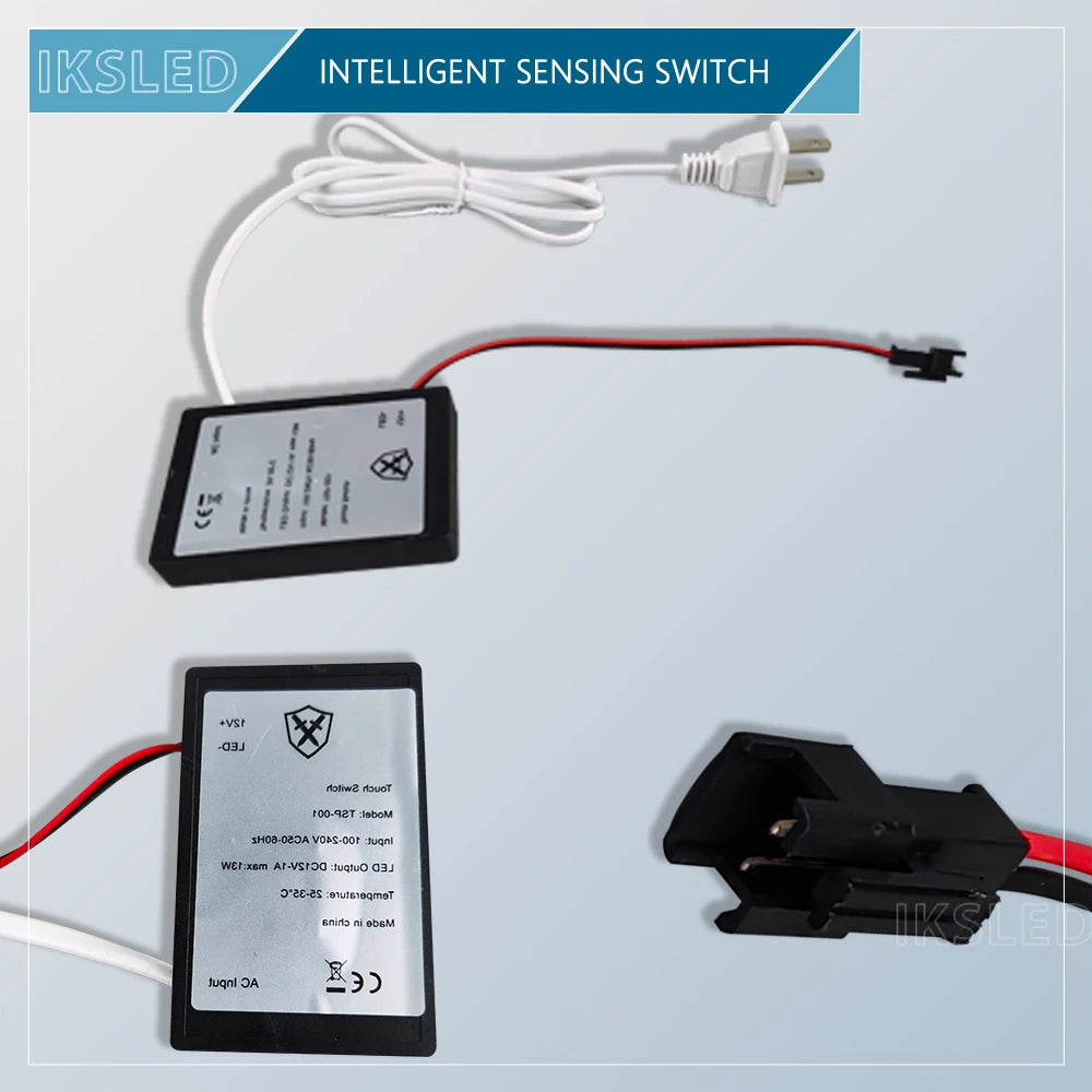 220V 110V Touch Sensor Switch  LED Smart Single Key Mirror Light Switch Touch Dimmer Switch For Bathroom Mirror