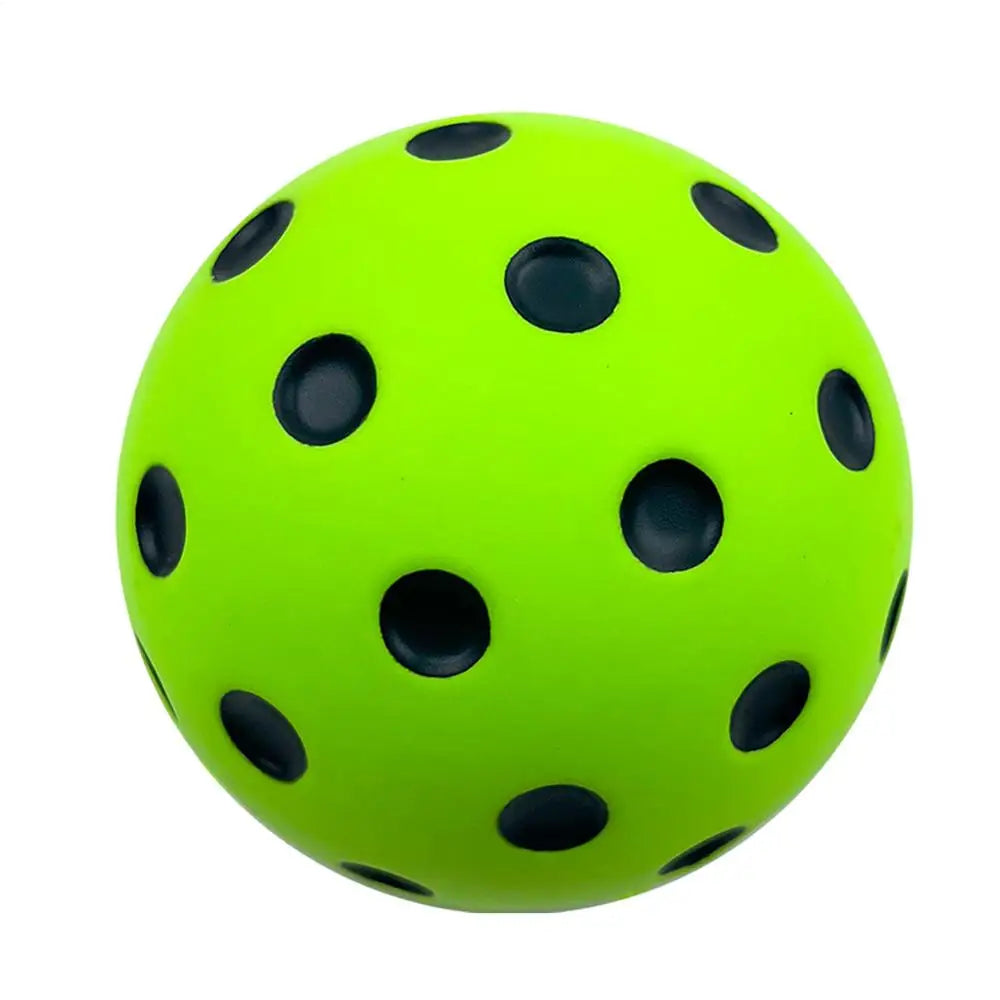 1PC Silent Pickleball Indoor Entertainment Silent Practice Ball PU Foam High Bounce Resistance Not Disturbing People
