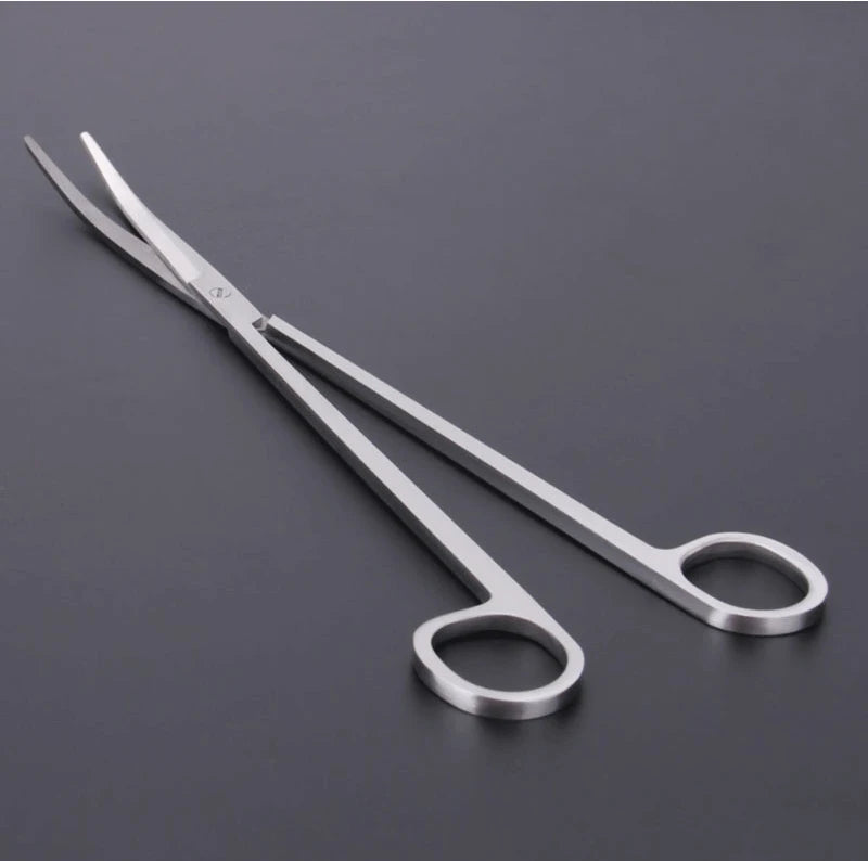 Aquarium Scissor Tools Fish Tank Tweezer Plants Wave Scissors Grass Stainless Cleaning Tools Storage Holder Aquarium Accessories