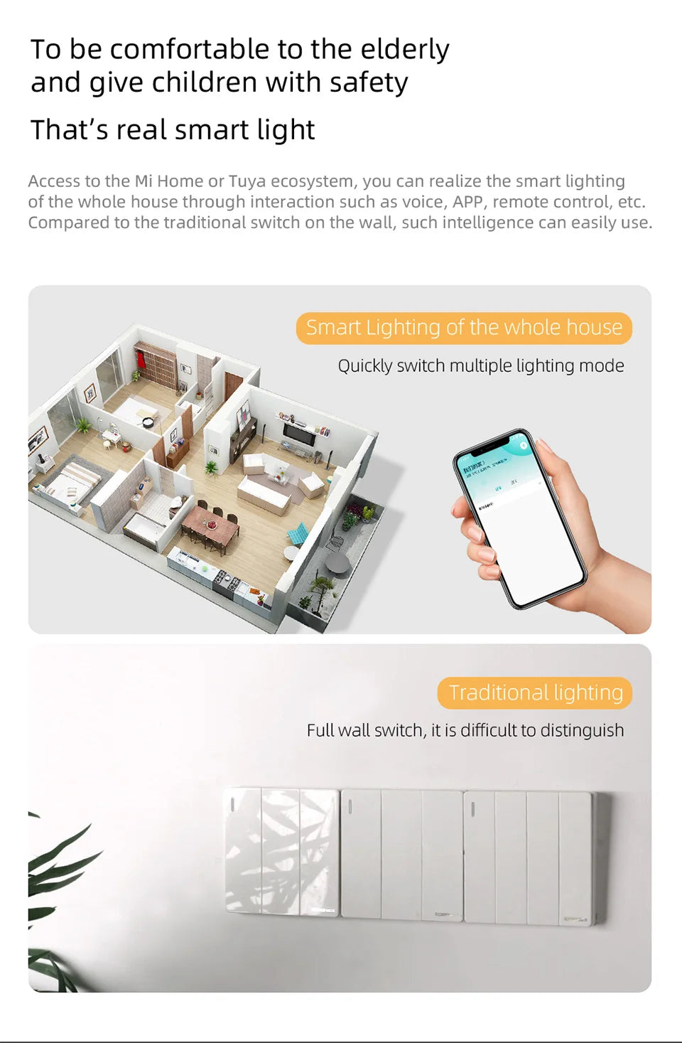 Aisilan LED Smart Ceiling lamp Ultra-thin Light Control by Remote Dimmable 24W 36W Flood Lighting for Living room Bedroom