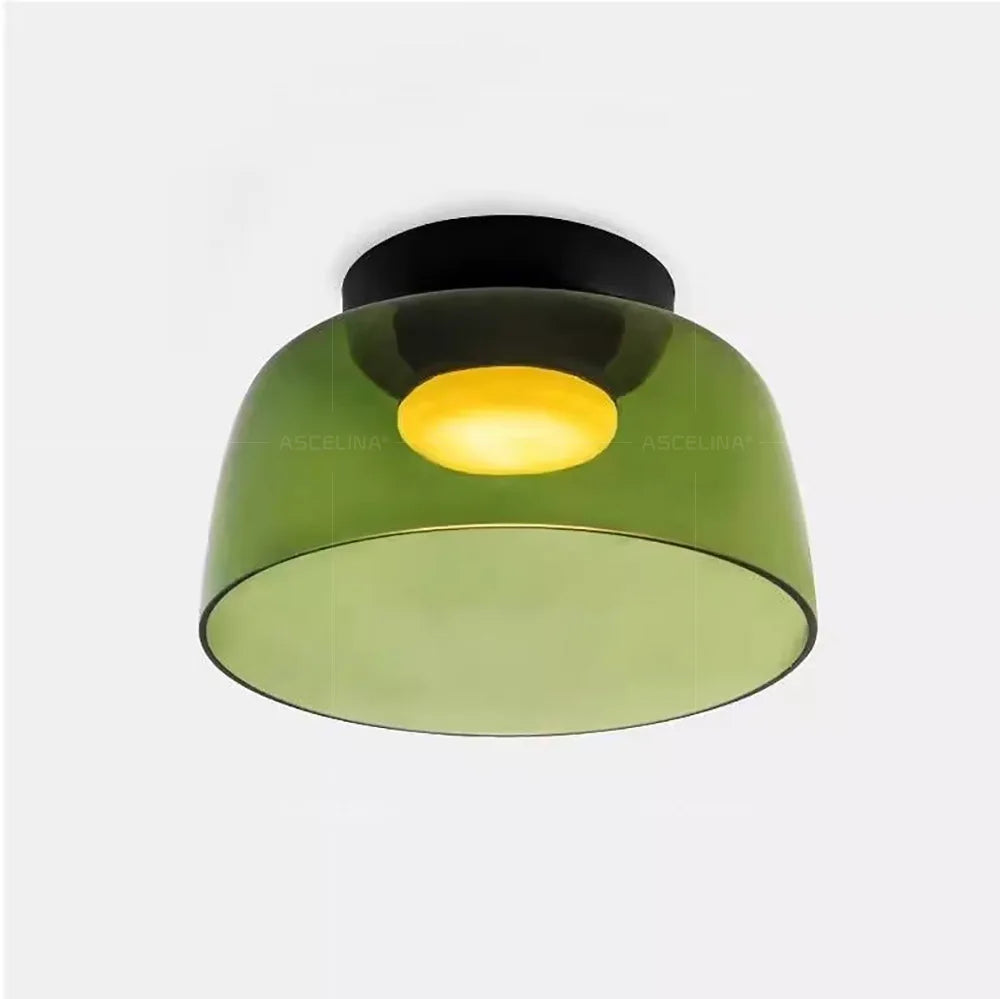 LEVELS Glass Ceiling Lamp Bedroom led Medieval Colourful lamps for Restaurant Creative Dining Room bedroom Balcony hallway Lamps