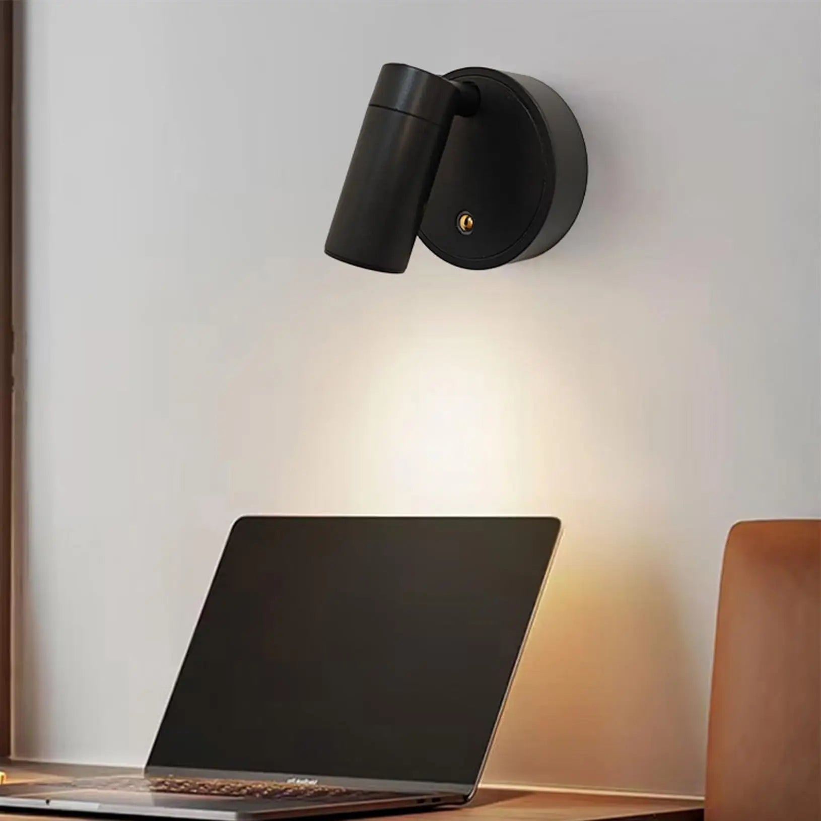 Smart Remote Control & Magnetic USB LED Wall Light,3 Mode Dimmable Cordless Touch Night Lamp for Bedside,Wardrobe,Hallway,Stairs