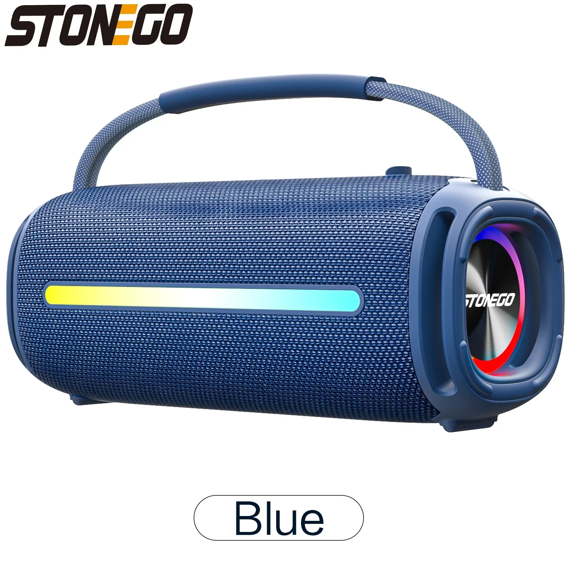 Portable Bluetooth 5.3 Wireless Speaker RGB Lantern IPX6 Waterproof Powerful Subwoofer High Quality Audio Outdoor Speaker