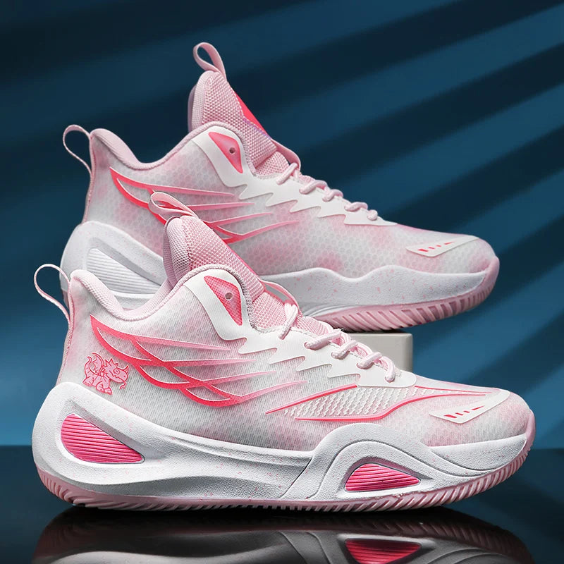 Men's Training Basketball Shoes Anti Slip Durable Cushion Lightweight Breathable Sneakers Outdoor Indoor Athletic Sport Shoes