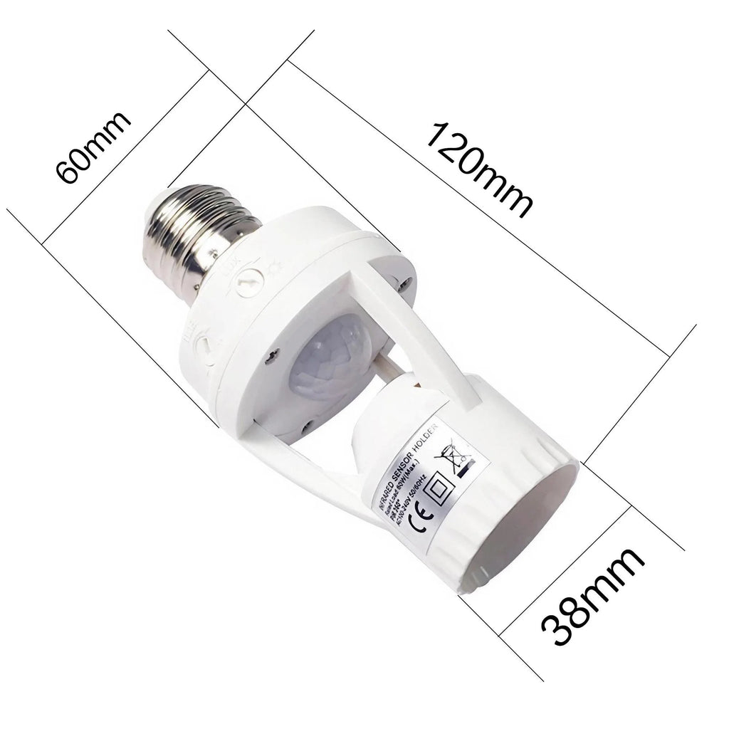 Enhance Your Lighting Experience with Our Smart E27 Bulb with Infrared Motion Sensor Energy-efficient and Adjustable Sensitivity