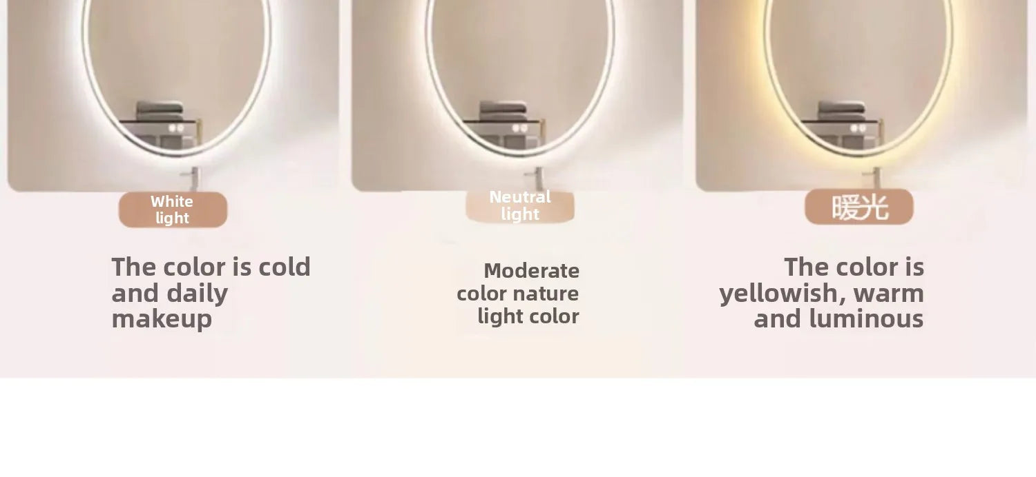 TQ-304 Smart Bathroom Mirror Light Touch Switch, 12V/24V Auto-Dimming Glass Sensor Module (LED Accessories)