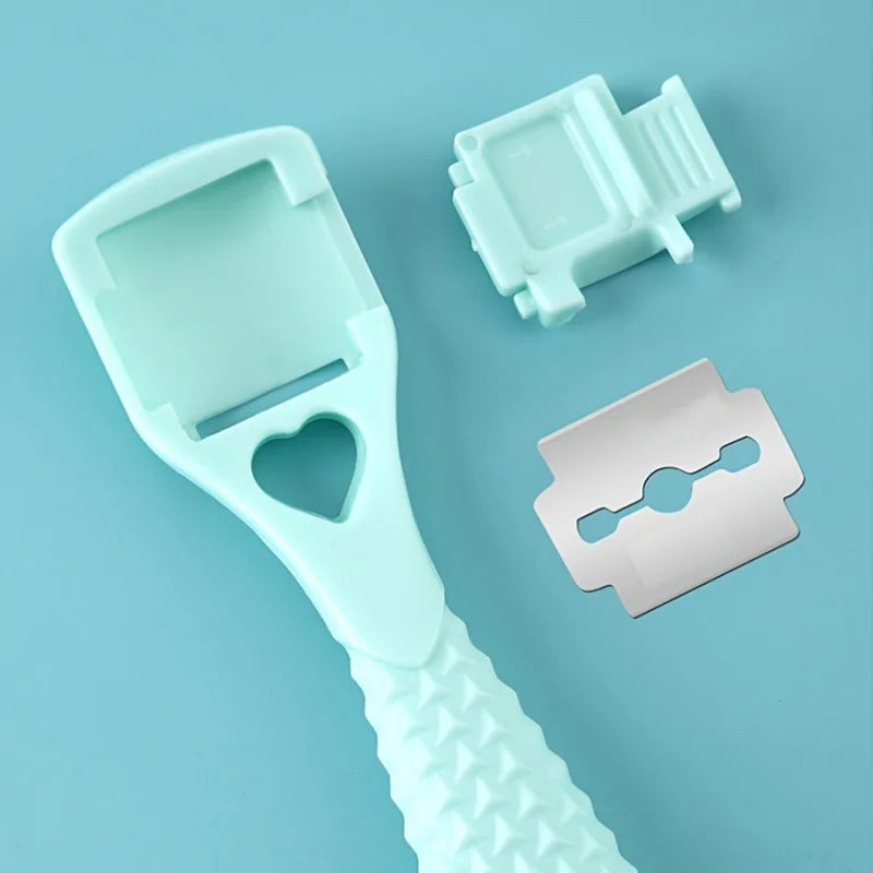 10 Blades + 1 pc Foot Care Tools for Removing Dead Skin And, Foot Grinding Tools, Foot Skin Tools, Sole And Heel Scrapers