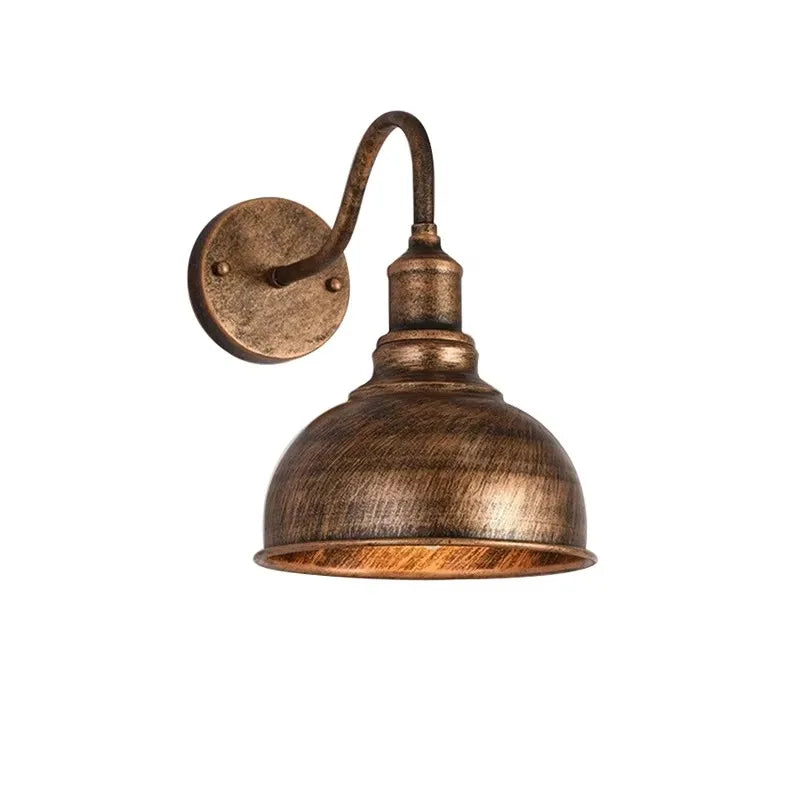 Loft Retro Industrial Indoor Wall Lamp Minimalist garden light Iron Lamp Restaurant Corridor Balcony Wall Light