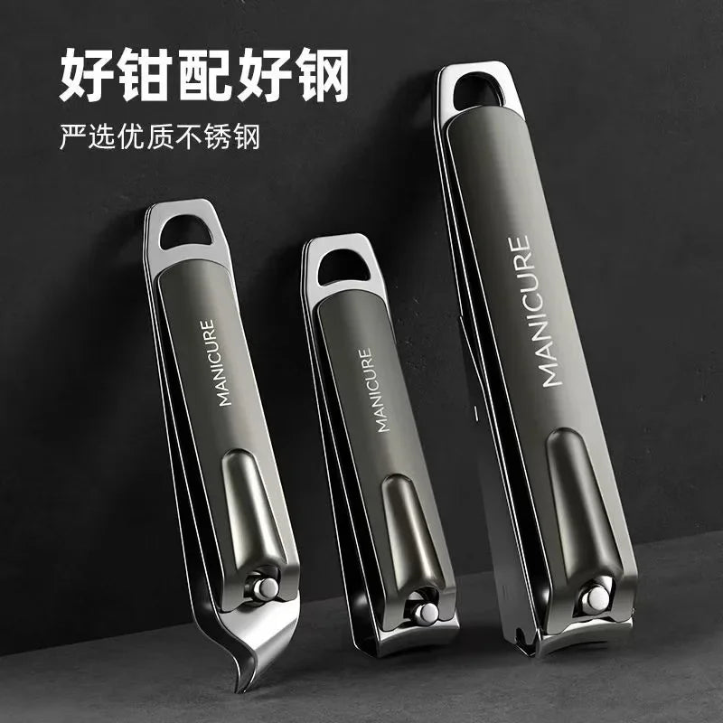 Portable Nail Clippers & Manicure Pedicure Set - Complete Nail Care Kit with Clippers, File, Cuticle Remover & Tools