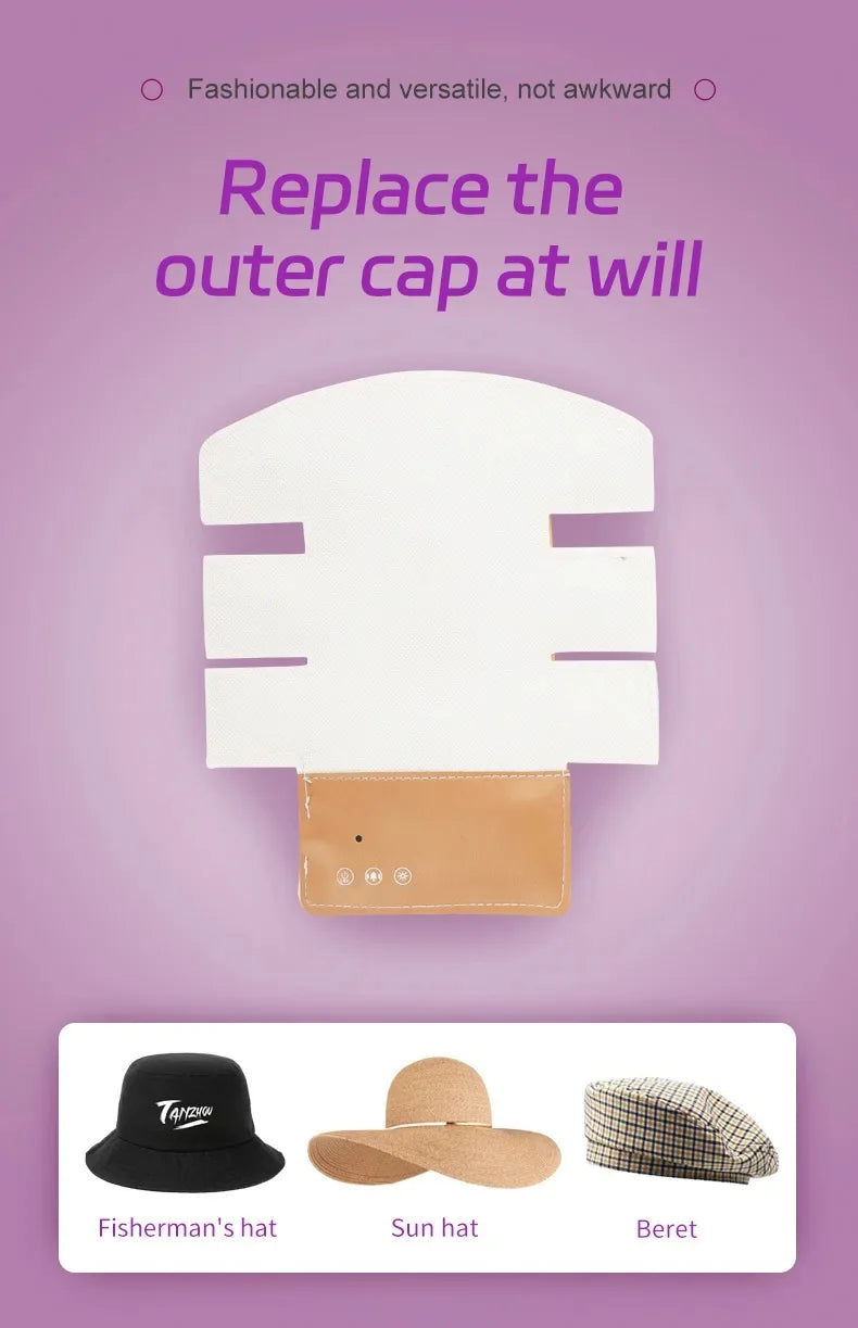 Hair care instrument, oil control hair follicle care, hair care, hair health, anti-hair loss cap, gifts