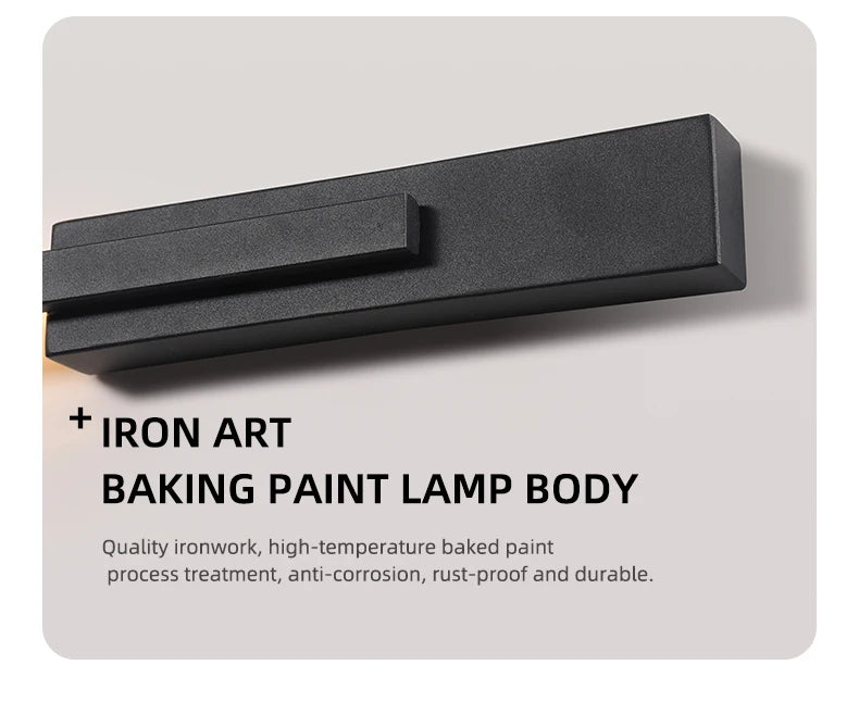 Smart Dimmable Outdoor Wall Light Black Modern LED Lamp IP65 Waterproof via APP Control for Garden Home