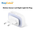 Smart Night Light EU Plug Dimmable LED with PIR Motion Sensor & Light Detection Energy-Saving for Corridor Toilet Stairs