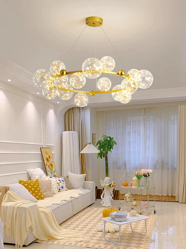 Modern home decor led lights pendant light lamps for living room Chandeliers for dining room hanging light indoor lighting
