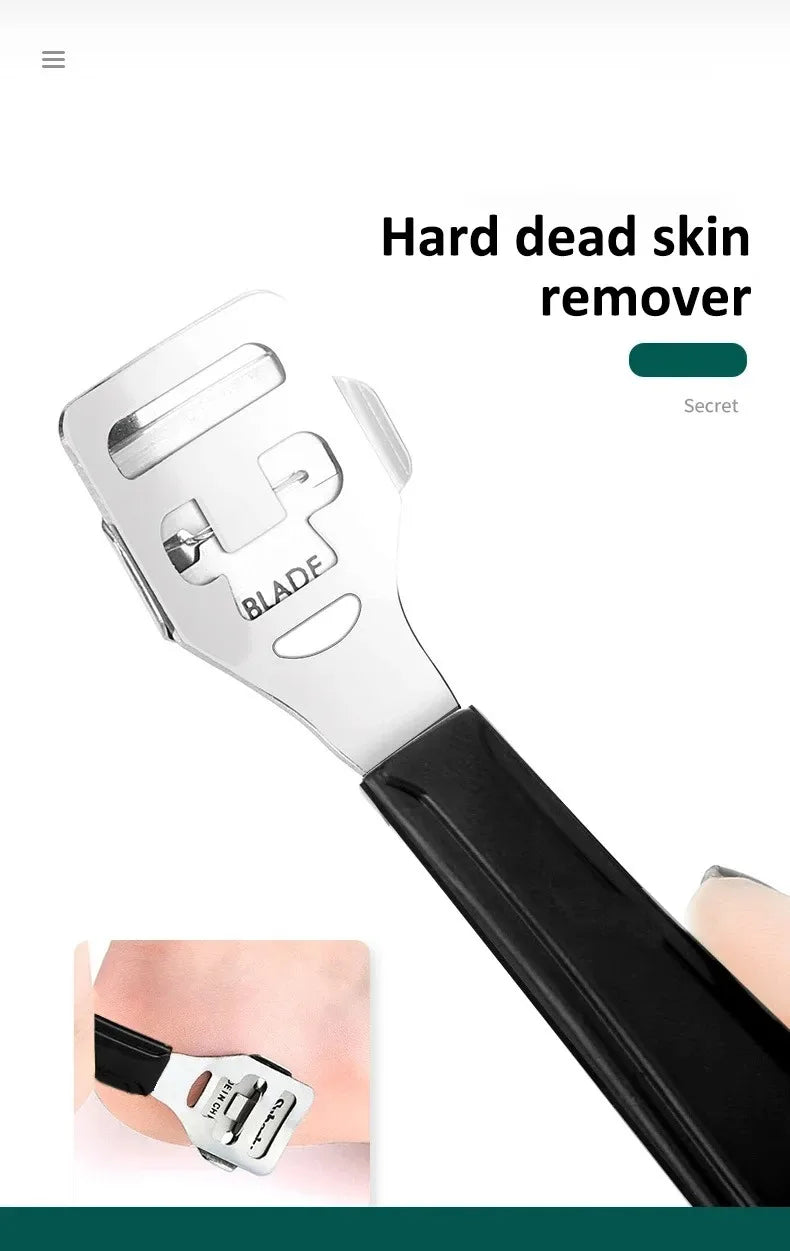 Pedicure Kit 10 in 1 Professional Pedicure Tools Set Foot Rasp Peel Callus Dead Skin Remover Feet Care Pedicure