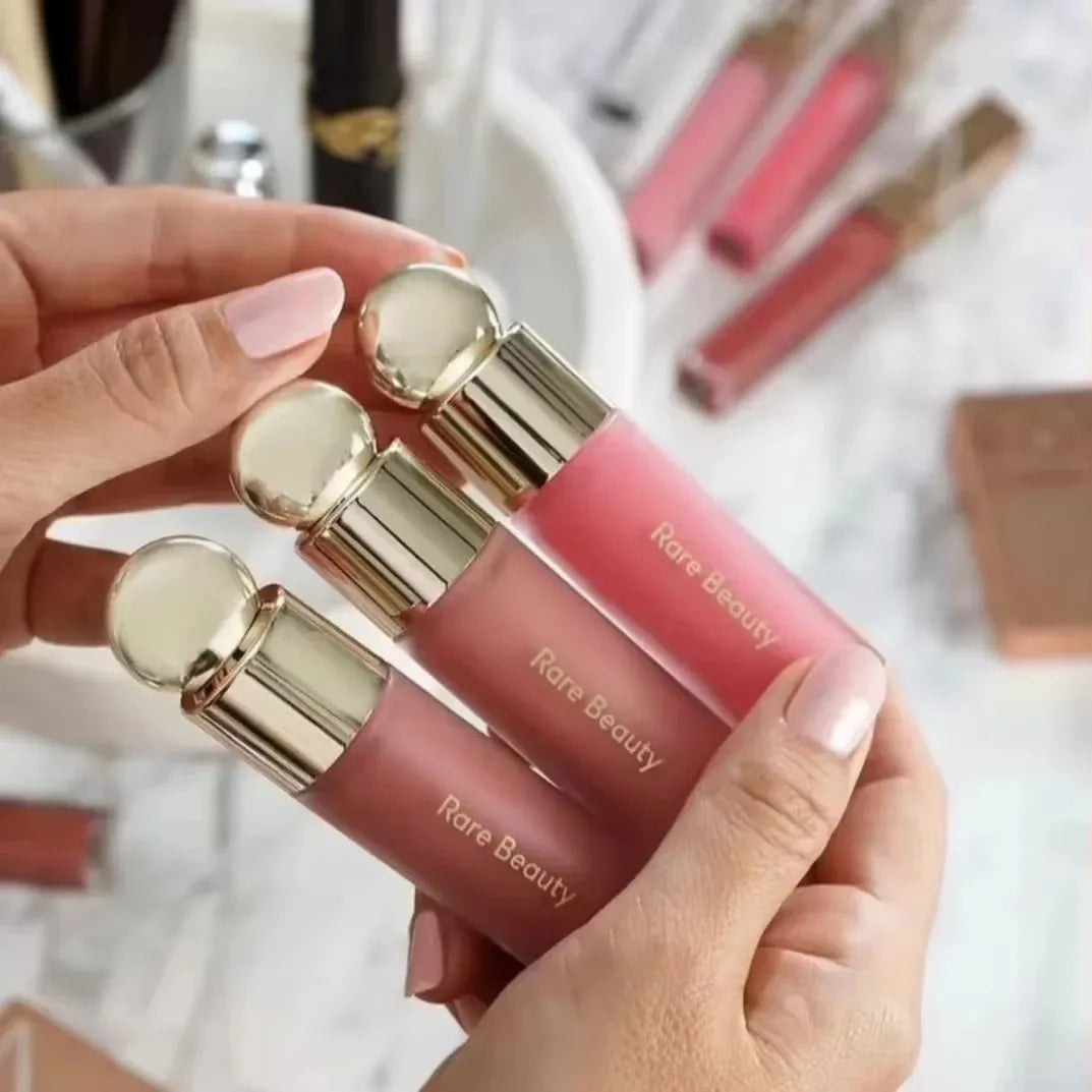 Rare Beauty Blush Color Face Makeup Blusher Natural Long Lasting Muddy Cheek Rouge Water Glossy Moisturizer Liquid Blush Cream
