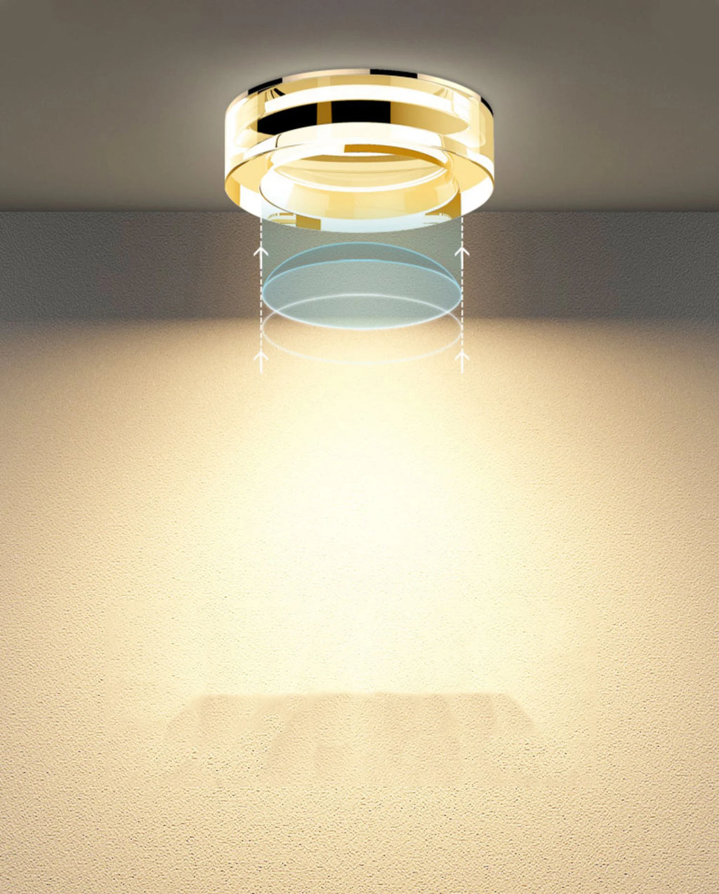 LED Ceiling Lamp Downlights Interior Lighting Fixture Living Room Entrance Corridor Bedroom Kitchen Home Decor Ceiling Lights