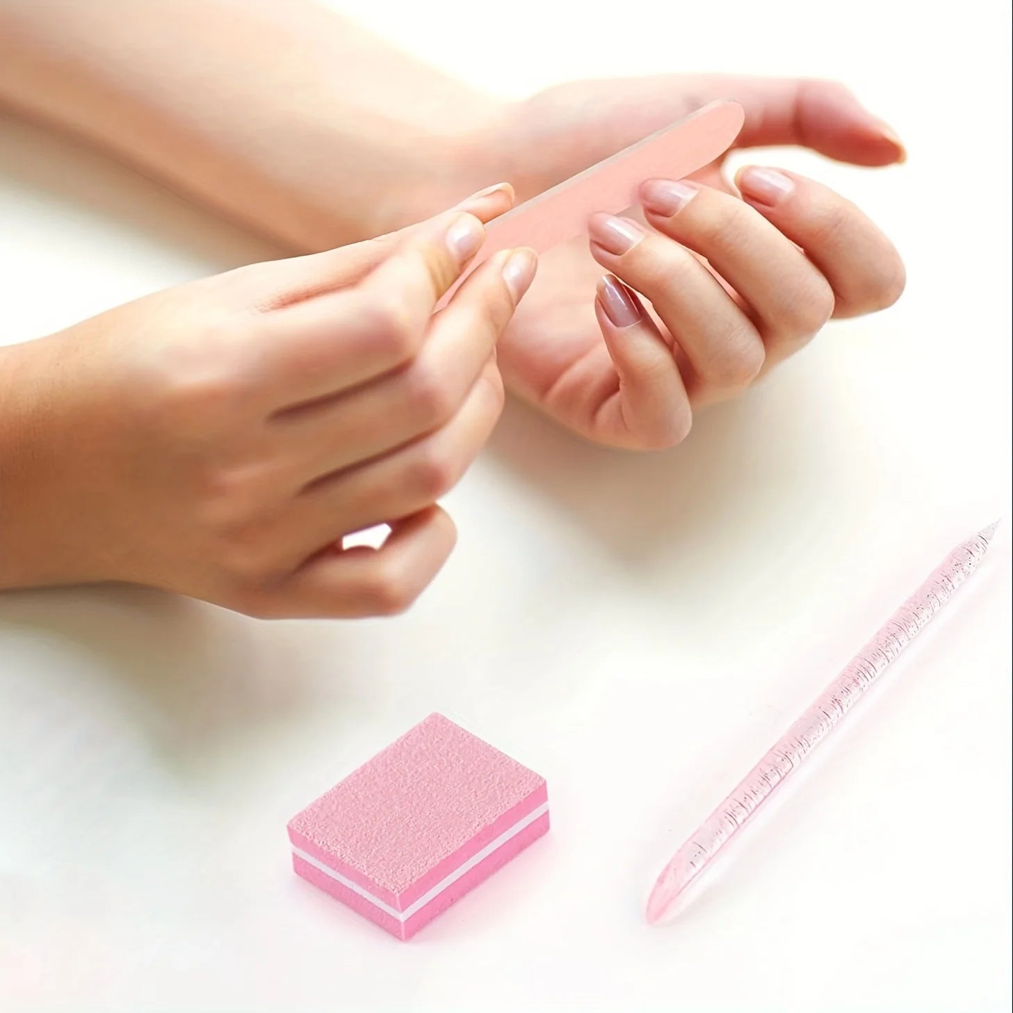 1set-30pcs Nail Care Kit: Mini Files, Buffers & Sticks - Perfect for Jewelry Polishing & Manicures