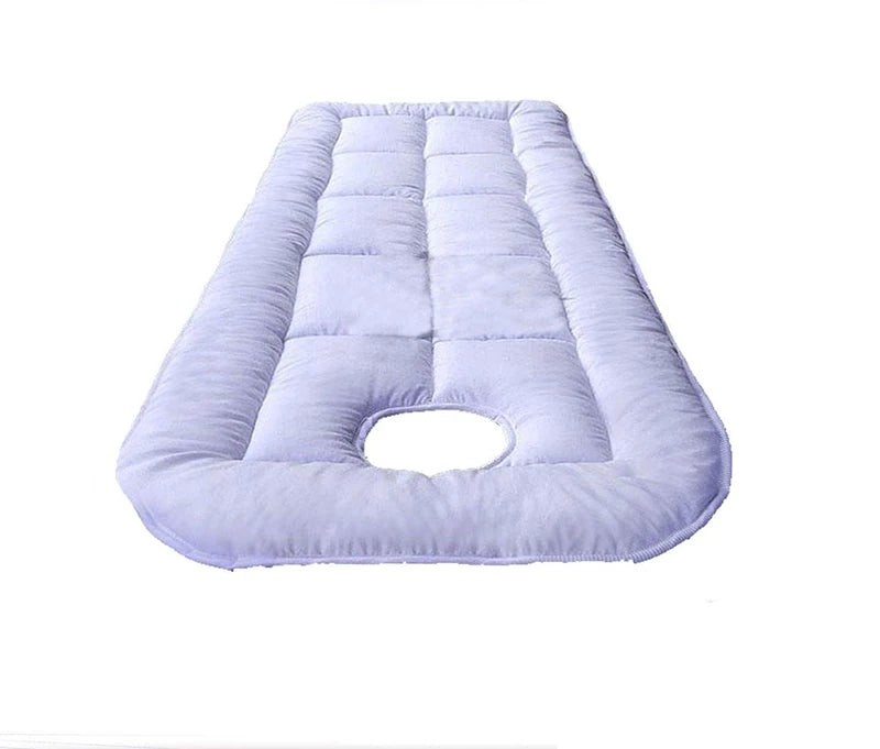 Beauty Salon Mattress Thickened Non-slip Mattress Topper Hospital Beauty Salon Massage Bed Mat Foldable Beauty Bed Pad with Hole
