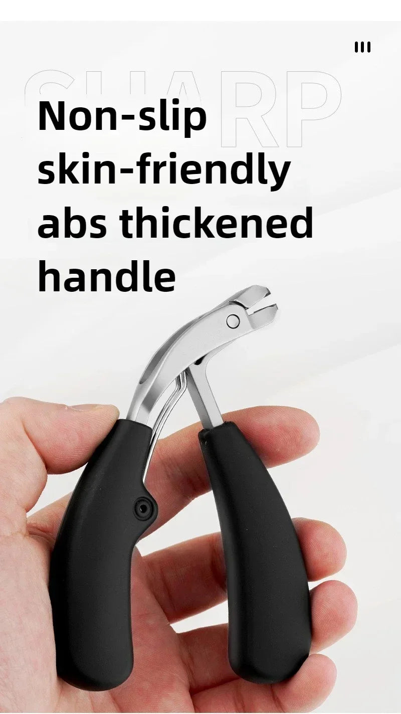 Nail Care Kit for Ingrown & Thick Toenails - Heavy-Duty Clippers Set with Nail File, Cuticle Nippers, and Grooming Tools