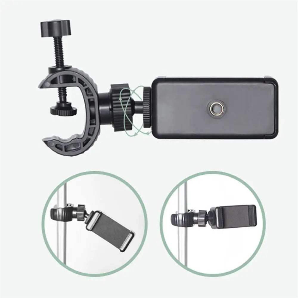 Mobile Cell Support Clip Cellphone Accessories Phone Stand Telephone Clip Stand Phone Stand Holder Tripod Phone Bracket