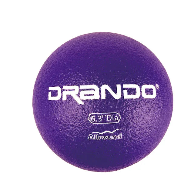 Dodgeball, 6.3 inch Skin Foam Dodgeball,  Low Bounce, Handball, Kickball, Playground Ball, Team ball Sports, Soft Skin