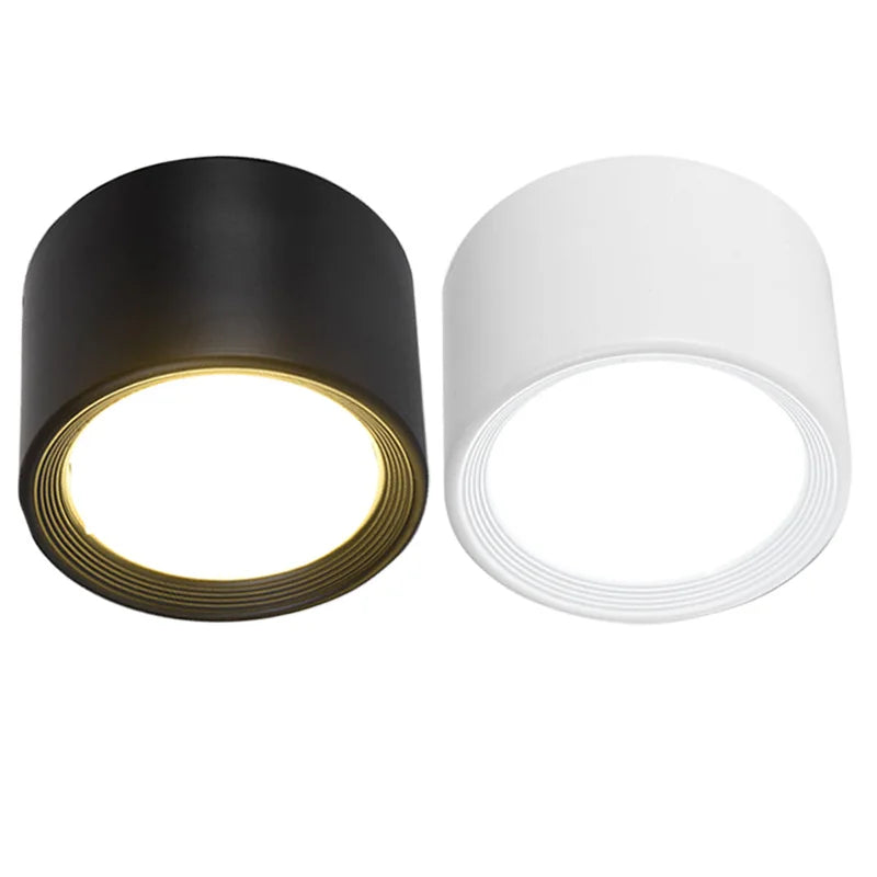 Dimmable LED downlight indoor lighting 5W 7W 9W 12W 15W 18W 20W Surface mounted downlight LED ceiling light spotlight AC110V220V