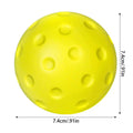 1PC Silent Pickleball Indoor Entertainment Silent Practice Ball PU Foam High Bounce Resistance Not Disturbing People